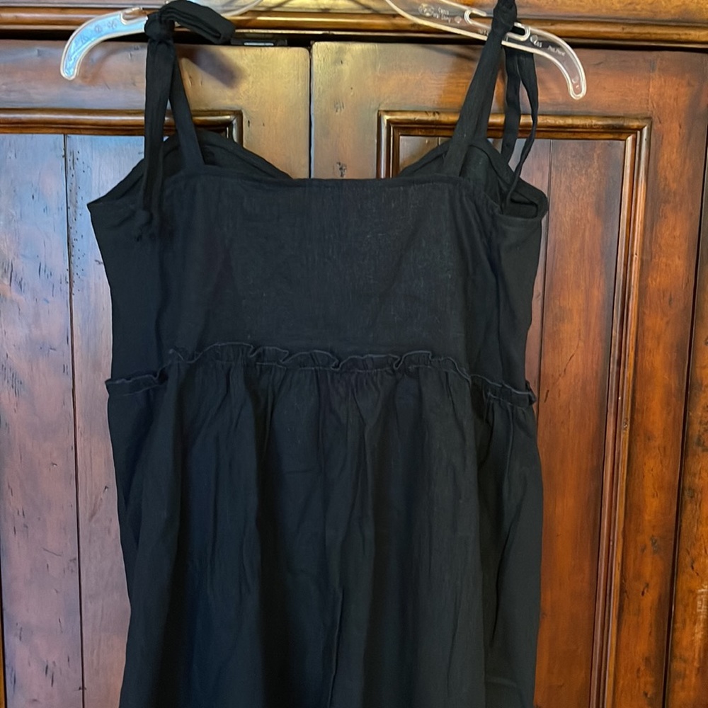 UO urban renewal dress * navy linen * size medium * new with tags! - Picture 5 of 5